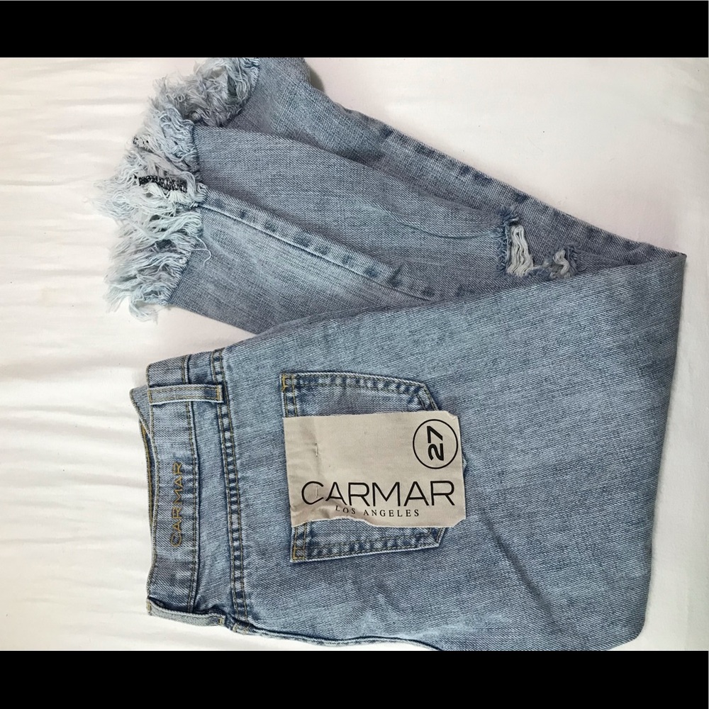 LF Carmar Frayed Bottom Jeans